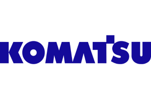 Komatsu Logo Blue